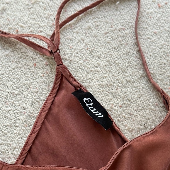 Elam | Mauve Silk Cami Size S - Picture 4 of 4
